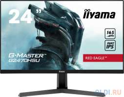 iiYama Монитор 23.8" G-Master G2470HSU-B1 черный IPS 1920x1080 250 cd/m^2 0.8 ms HDMI DisplayPort Аудио USB
